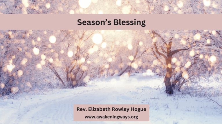 Season’s Blessing
